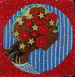 Nubian Princess Mini-Tapestry